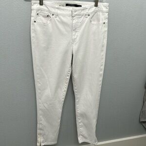 White beautiful Ralph Lauren jeans
